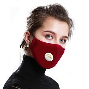 Washable Reusable Anti Air Pollution Face Mask With Respirator & 2 Filters