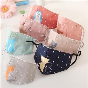 Reusable Face Mask With Filter Pattern