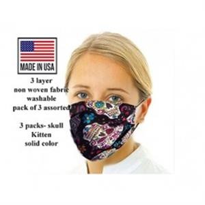 Reusable Face Mask With Ties
