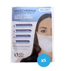 Reusable and Washable Face Mask With Filter