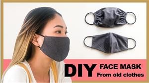Reusable Face Masks Tie Behind Head