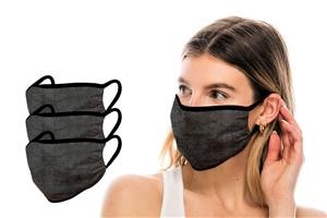 Reusable Washable Face Mask Black