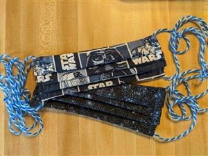 Reusable Cloth Face Masks With Filter Pocket