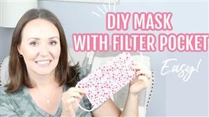 Made in Usa Reusable Face Mask With Filter