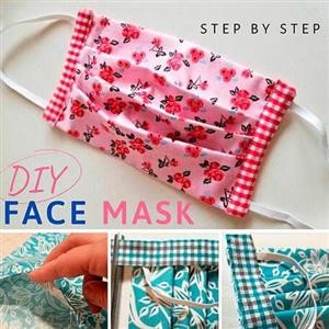 Reusable Face Mask With Filter Pocket and Valve