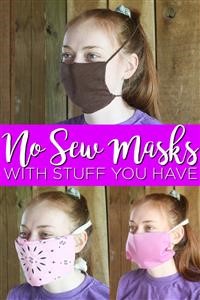 Reusable Cloth Face Mask Template
