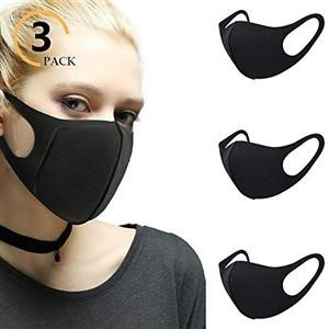 Black Reusable Face Mask Bulk