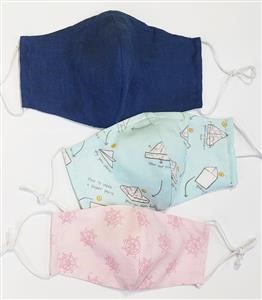 Reusable Face Masks With Filter Pattern