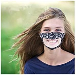 Black Face Mask Reusable N95